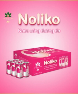 Thực phẩm bổ sung Nước uống dưỡng da Sâm Ngọc Linh Collagen NOLIKO 240ml_thùng/24