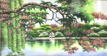 Tranh Đá Quý Hồ Gươm