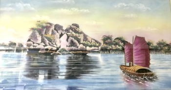 Tranh Đá Quý Vịnh Hạ Long